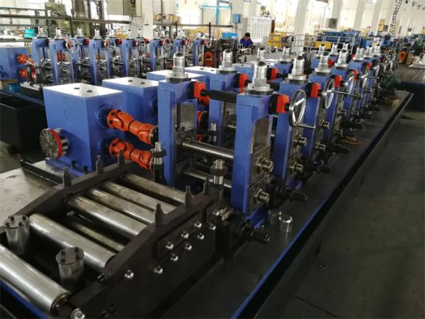 Straight Seam ERW Pipe Making Machine Welded Steel Pipe Mill Production Line HG