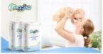Maggino Diaper Tencel Silky Anti-3D Leak Guard Disposable baby diaper/pull up