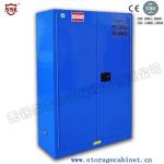Blue Chemical Liquid Sulfuric Corrosive Storage Cabinet Iron and steel weak