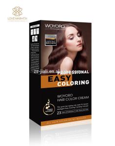 China Brown Home No PPD Dye Color Kit factory
