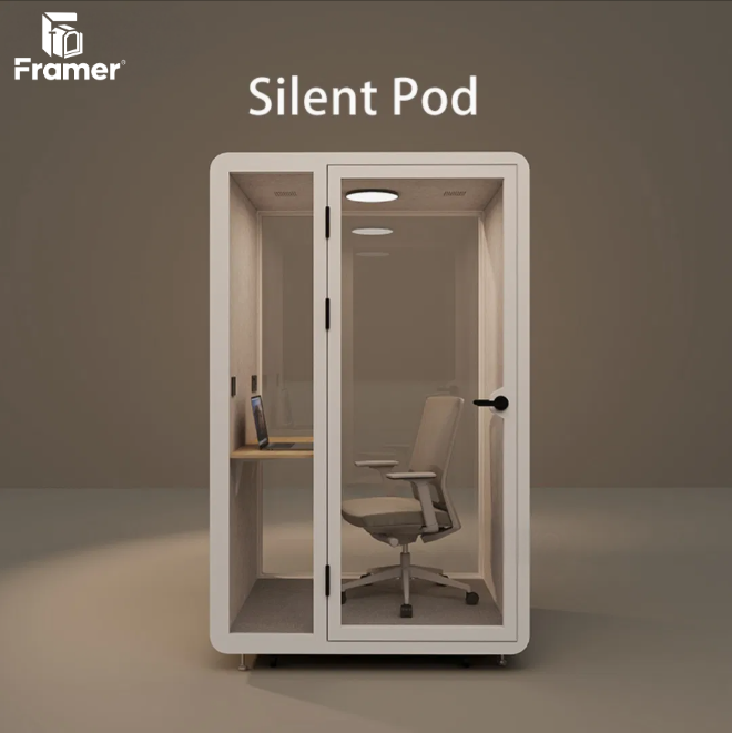China Customizable Single Person Pod Compact Portable Office Pods Adjustable factory