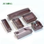 F Flute Kraft Paper Food Container Biodegradable PET Cover CMYK Colors