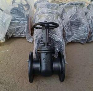 China GOST standard Py10 DN100 flanged gate valve factory