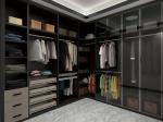 Wardrobe Closet Factory Made By Laminated Furniture Of In-Wall Storage Cabinet