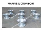 MARINE CARBON STEEL HOT GALVANIZED SUCTION PORT AS100S CB / T495-95, NOMINAL