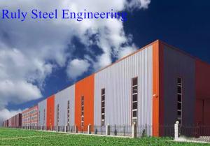 China Hot Sales Prefabricated Steel Workshop Building Metal Galvanized Portal Frame Construction Storage factory