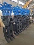 Excavator Rock Grab / Scrap Grapple , Mini Excavator Rotating Grapple
