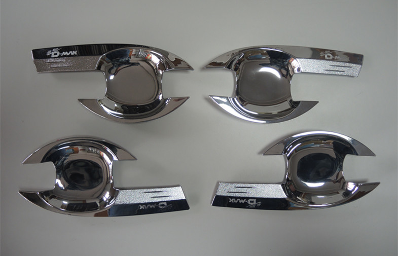 ISUZU D-MAX Body Decoration Parts Chromed Handle Inserts and Side Mirror Covers