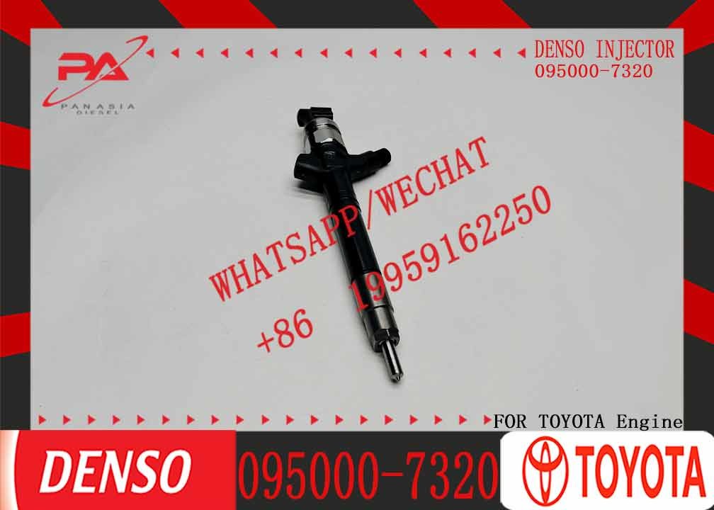 High Performance Fuel Injector 095000-7320 Common Rail Injector 23670-0R130 for TOYOTA 1AD-FTV