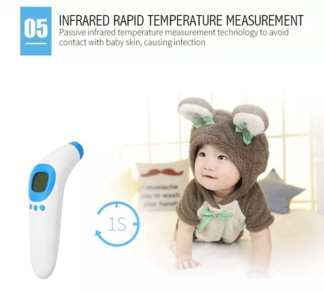 Most Accurate Digital Forehead Thermometer / Newborn Baby Temperature Thermometer