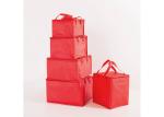 Customized Logo Thermal Cooler Bag , Insulated Lunch Bag With Containers Non