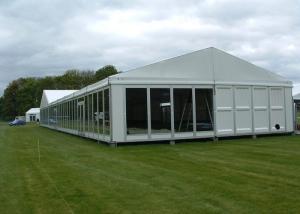 China Clear Span 40m Large China Outdoor Tent Warehouse For Storage factory