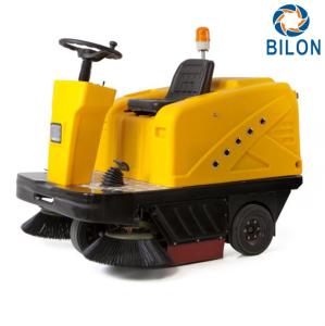 China 1200W 48V Electric Street Sweeper , Floor Cleaning Machine Driving Speed 8KM/H factory