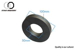 China Strontium Ferrite Ring Magnet Grade Y10T - Y35 ±2% Tolerance High Precision factory