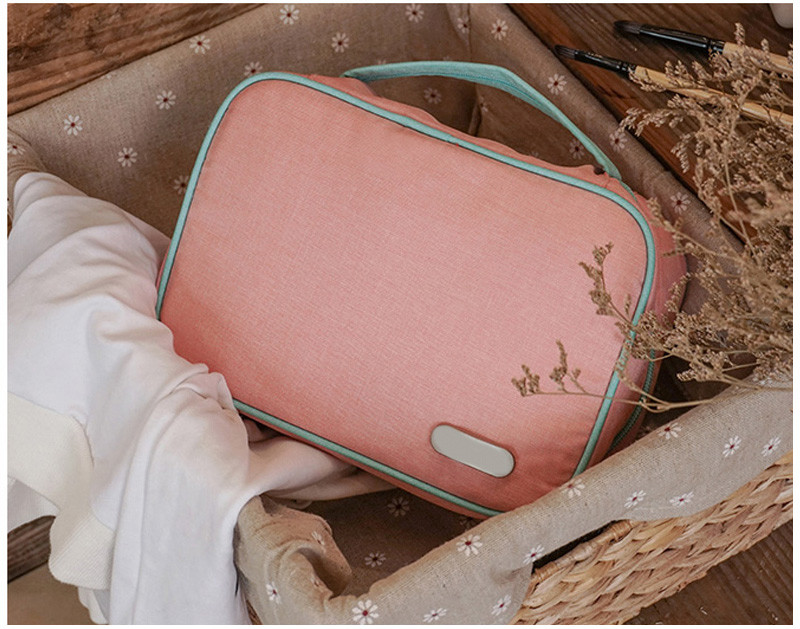 Eco Friednly Ladies Toiletry Bag Protable Travel Wash Bag For Women