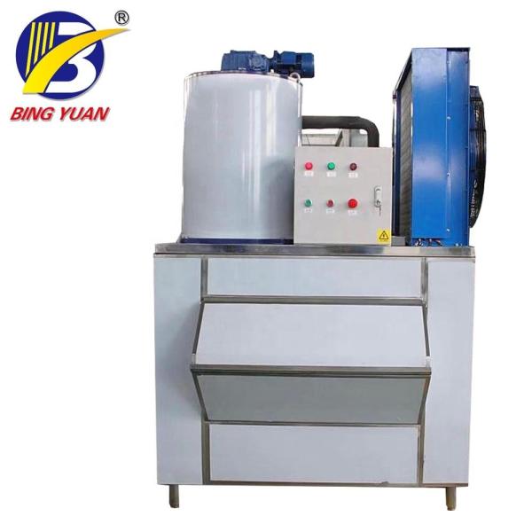 China Flake ice machine to make pure dry powder-less flake ice snow flake ice maker factory