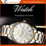Rose Gold Black White Woman Watch Luxury Watch for Man Stainless Steel Watch