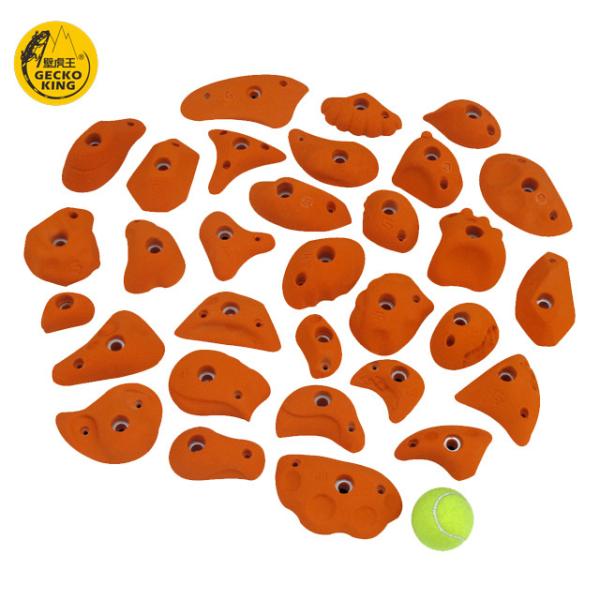 Customized GRP Material Rock Climbing Holds by GeckoKing and Ideal for Adult
