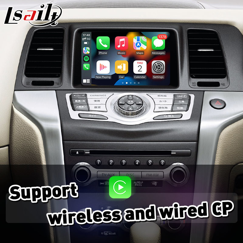 Wireless Carplay OEM Integration Android Auto Video Interface for Nissan Murano Z51 2011-2014