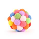 Colorful Pet Play Toys Portable PP Cotton Material Any Logo Available