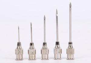 China 18mm Seats Veterinary Animal Injector Needle With Copper Hub factory