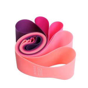 China 50mm 10lbs Natural Latex Resistance Bands 10lbs Closed Loop factory