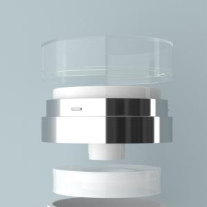 100g Empty Lotion Pump Bottles Refillable 50ml Airless Pump Bottle