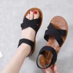 BS105 Tendon Sole Sandals Flat Shoes 2021 Summer New Shoes Student Roman Shoes