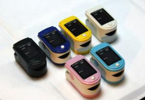 China Colorful Medical Fingertip Pulse Oximeter for Infant Baby factory