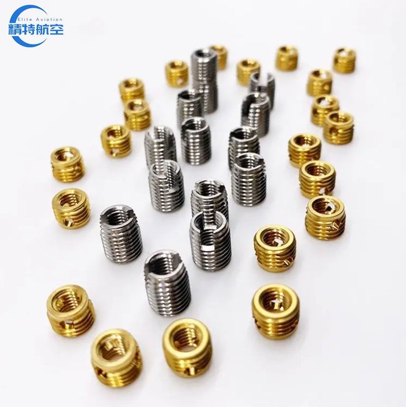 Hot Selling Three Hole Threaded Insert Ss303 Metric 302 Thick Wall Self Tapping M5 Thread Insert