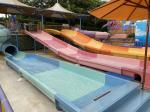 Manufacture of Special Equipment Fiberglass Kids Water Slides Outdoor Pool Slide