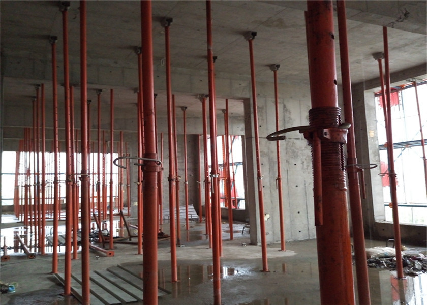 Wall Supporting Scaffolding Prop Jack Formwork 40/48 Mm Nner Tube Diameter