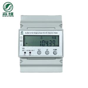 China LCD Display Single Phase Prepaid Meter 0.3kg Weight Efficiency factory