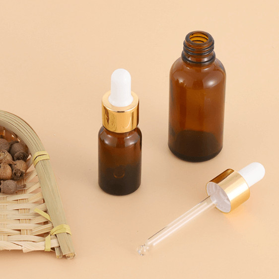 2ml 10ml Amber Glass Essential Oil Dropper Bottles 30ml 100ml 15ml 20ml 50ml