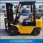 1.5 Tons Gasoline Forklift 1500KG Gasoline Powered Forklift