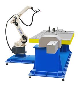 China 6 Axis Chair TIG Industrial Welding Robots TIG MIG 50Hz Frequency factory