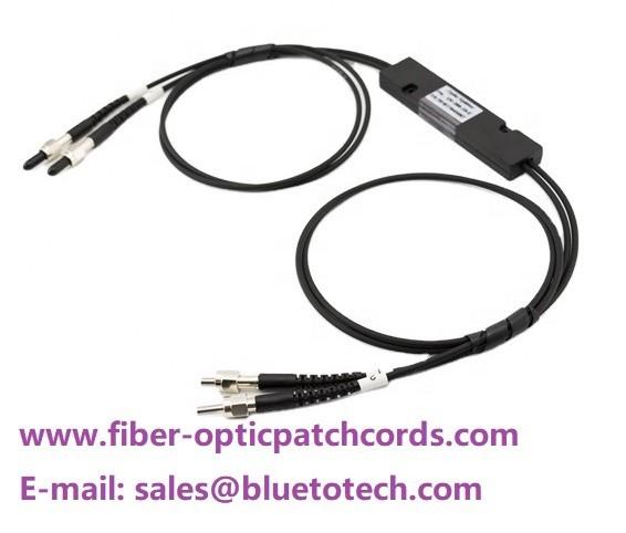 1×2 SMA905 FBT Fiber Optic Spliter 200μm NA0.22 Multimode Fiber Splitter 2×2
