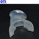 Customized Cutting Service Clear Silicone Snorkel Mouthpiece for Diving