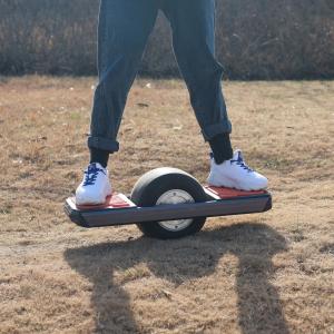China SGS 7Ah 1000W Skateboard Thing With One Wheel With Sparkle Lights factory