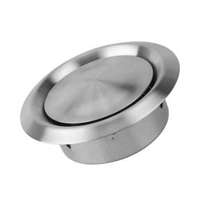 China Silver HVAC Ventilation Durable Stainless Steel 304 Material Round Shape factory