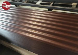 China Prepainted Corrugated Galvanized Sheet Metal Profile Roofing Sheets With Ce Certificate factory