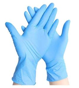 China FDA 510K EN455 Disposable Nitrile Powder Free Examination Gloves factory