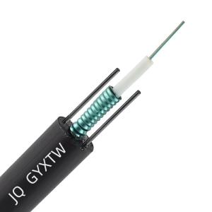 China 12 Core GYXTW Outdoor SM Fiber Optic Cable Unitube Armored With Steel Tape 6mm 7mm 8mm Fiber Optic Cable factory