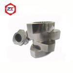 Melting Zone Twin Screw Extruder Parts 30° 45° 60° 90° Angle Screws 71mm OD