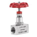 Silver 304 316 Stainless Steel J13W-160P Needle Valve Internal Thread Needle