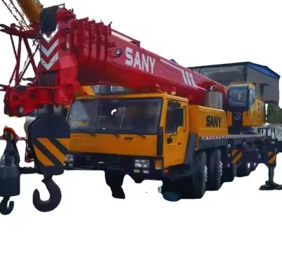 Used San-y Stc1000 25 Ton 50 Ton 70ton 100ton Large Lifting Project Purchase Boom Mobile Truck Mounted Crane