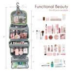Custom Logo Foldable Portable Storage Pink Cosmetic Bags Makeup Organizer Travel