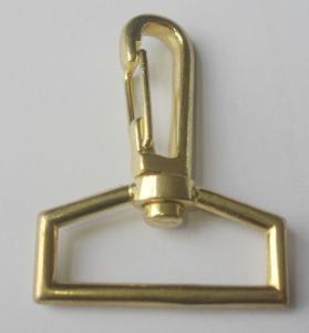 China Gold snap hook for dog dog leash hook factory