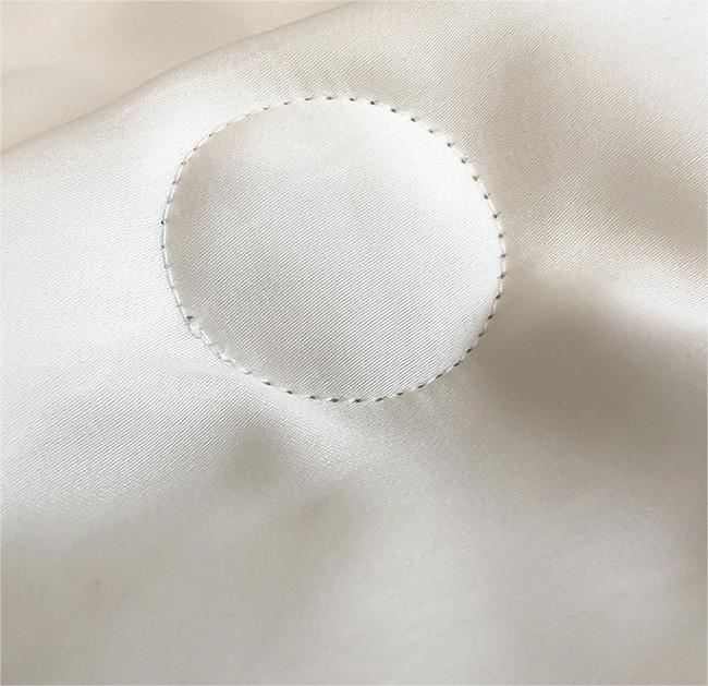 Silky Tencel Summer Quilt Set 4 Ice Silk Thin Quilts for Machine Wash 60 Fabric Count