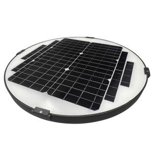 China 30W 2050lm 150lm/w 12V30Ah Outdoor Solar Garden Lights factory